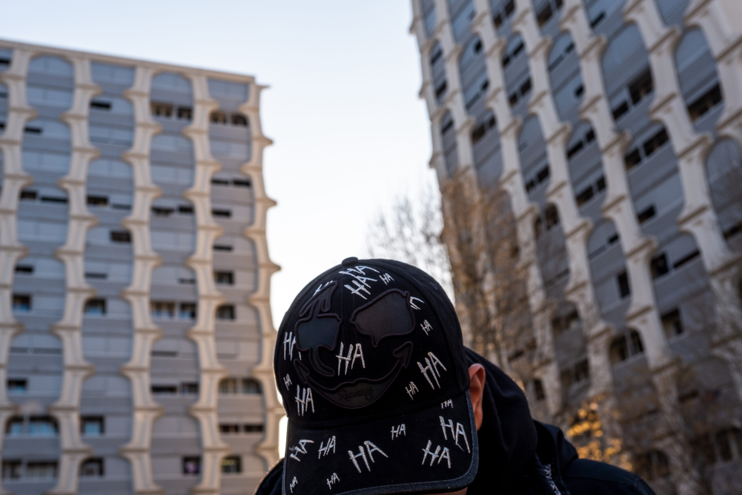 Dans le quartier Langlet-Santy. Lyon, 24 mars 2022. / © Etienne Maury