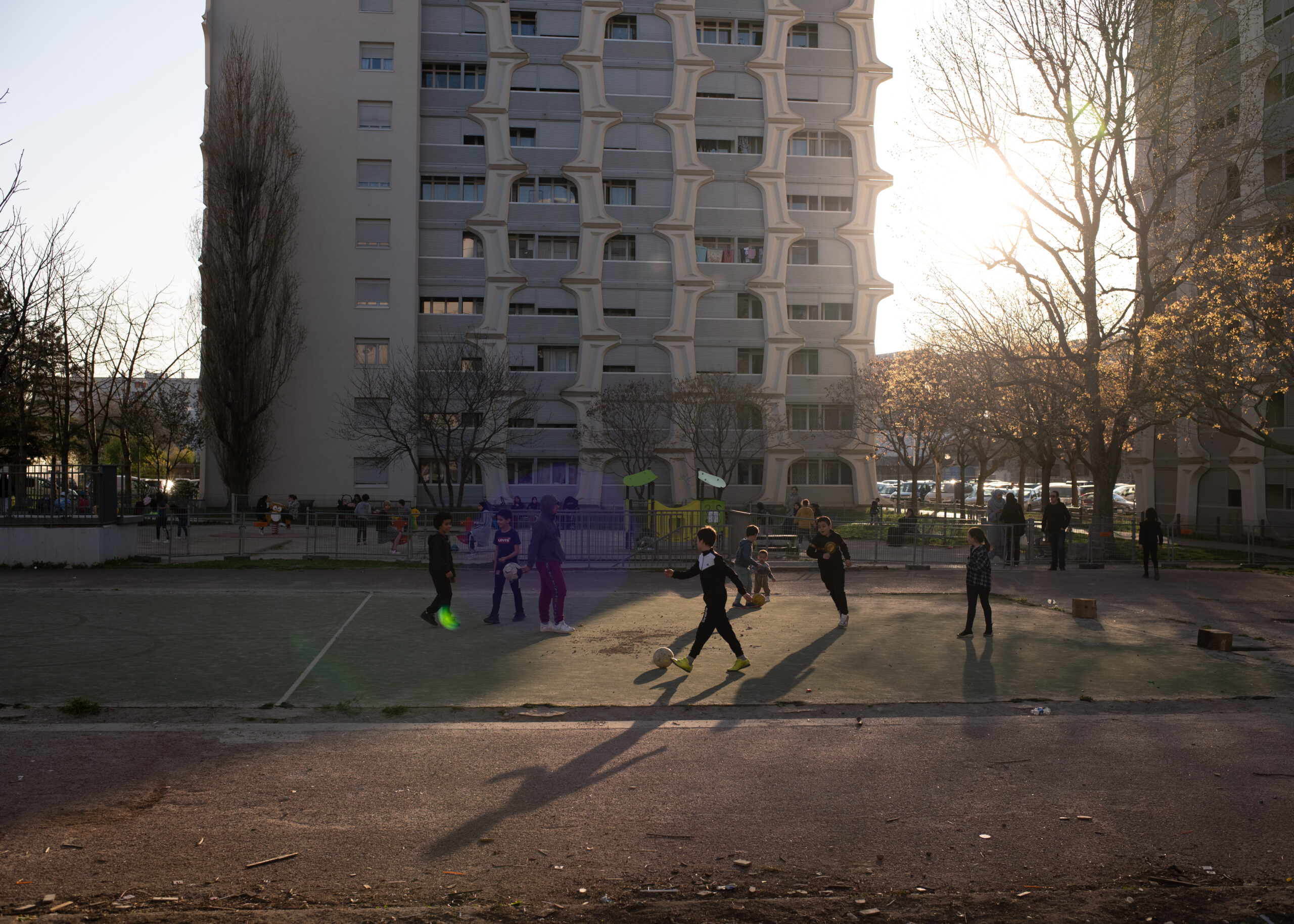 Dans le quartier Langlet-Santy / © Jeremy Suyker