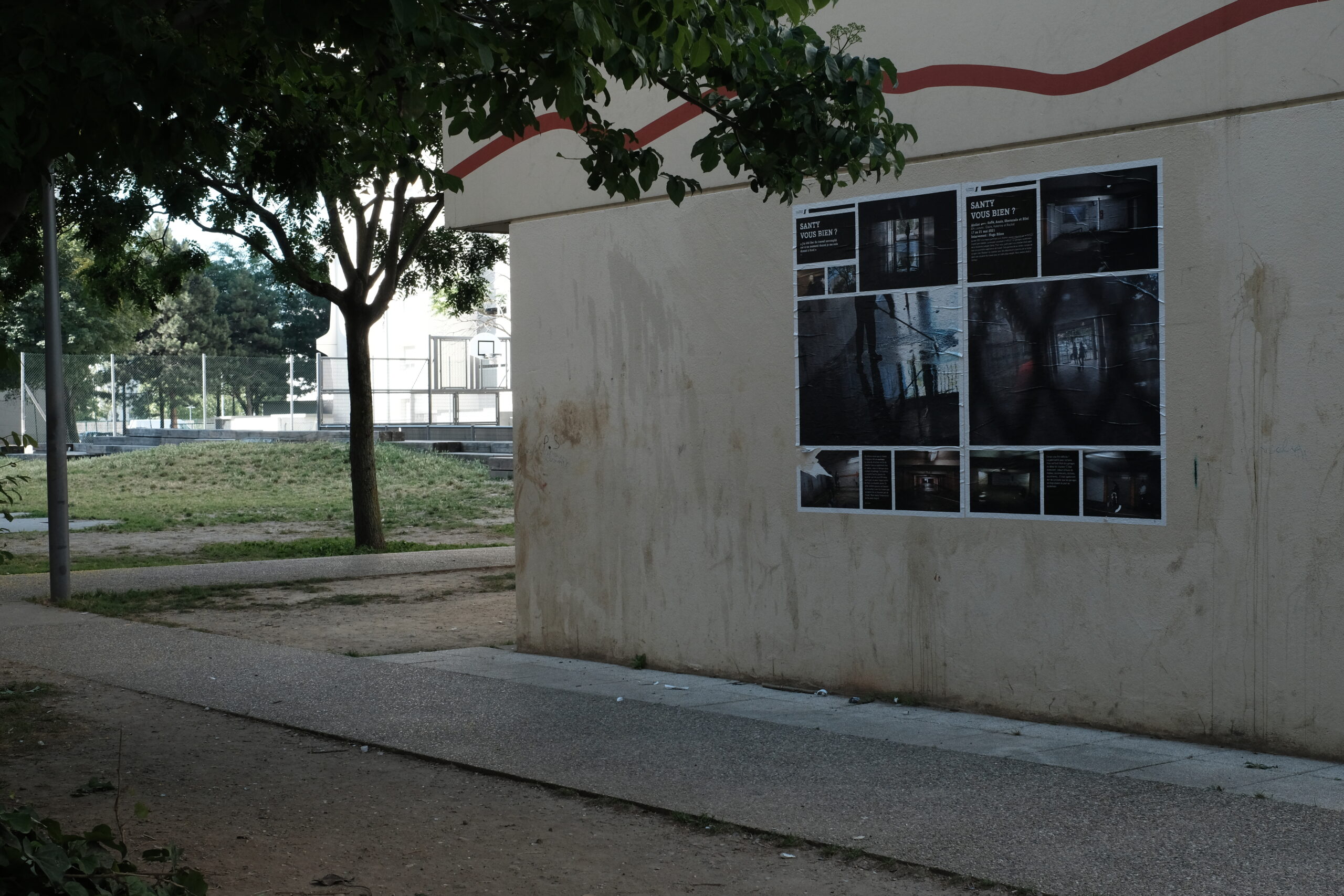 Affichage urbain Chantier Santy Vous bien 2